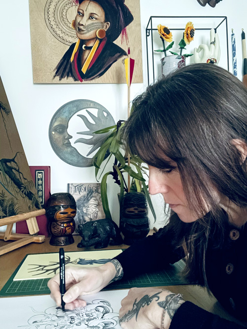 Laurence Bar - illustratrice - tatoueuse - auteure